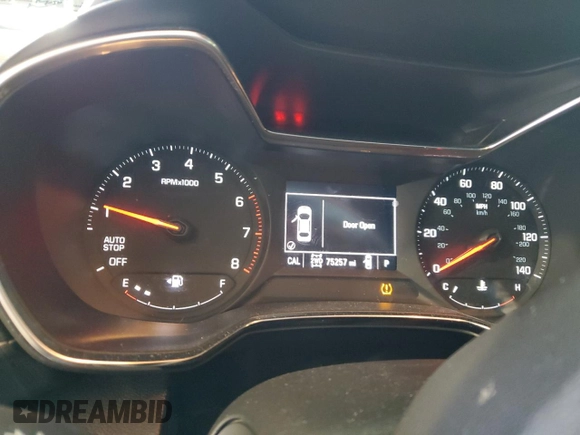 2021 Chevrolet TrailBlazer ACTIV with VIN KL79MSSL5MB035297, listed as a Copart auction lot 49272405 with 75,257 mi miles and Salvage Title. Bid and sale history available at DreamBid. Image 9.