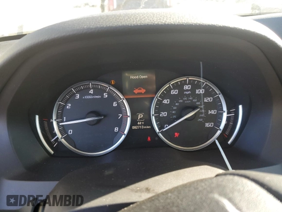 2016 Acura MDX with VIN 5FRYD4H27GB014637, listed as a Copart auction lot 88824295 with 82,713 mi miles and Salvage Title. Bid and sale history available at DreamBid. Image 9.