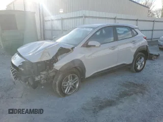 2023 Hyundai Kona SE with VIN KM8K22AB2PU025639, listed as a Copart auction lot 42681715 with 58,087 mi miles and Salvage Title. Bid and sale history available at carsss.com. Image 1.