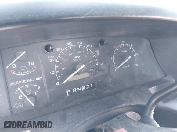 1992 Ford Bronco XL with VIN 1FMEU15N8NLA25301, listed as a IAAI auction lot 41749043 with 1 mi miles. Bid and sale history available at carsss.com. Image 7.