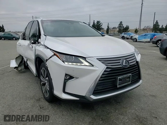 2019 Lexus RX 450h with VIN 2T2BGMCA4KC035015, listed as a Copart auction lot 50659345 with 84,408 mi miles and Salvage Title. Bid and sale history available at DreamBid. Image 10.