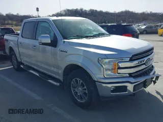 2018 Ford F-150 XL with VIN 1FTEW1E53JKD72694, listed as a IAAI auction lot 41740655 with 150,330 mi miles. Bid and sale history available at carsss.com. Image 1.