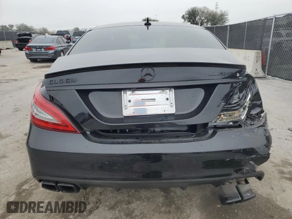 2015 Mercedes-Benz CLS-Class CLS 63 AMG S-Model with VIN WDDLJ7GB5FA141732, listed as a Copart auction lot 41737075 with 104,905 mi miles and Salvage Title. Bid and sale history available at carsss.com. Image 6.
