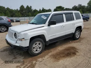 2015 Jeep Patriot Sport with VIN 1C4NJPBB5FD164467, listed as a Copart auction lot 60094925 with 130,511 mi miles and Salvage title. Bid and sale history available at DreamBid. Image 1.
