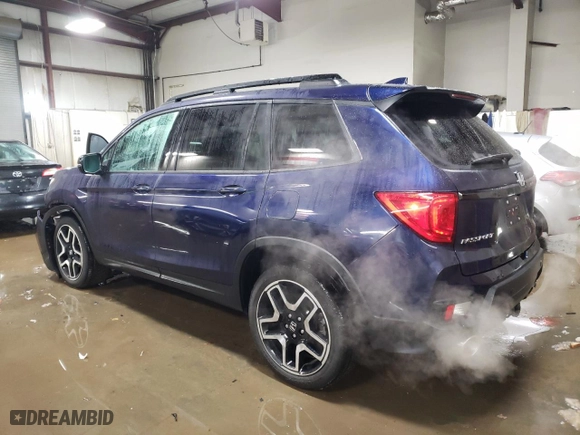 2022 Honda Passport Elite with VIN 5FNYF8H0XNB007521, listed as a Copart auction lot 44969135 with 34,212 mi miles and Salvage Title. Bid and sale history available at carsss.com. Image 2.