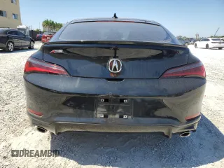 2024 Acura Integra w/A-Spec Package with VIN 19UDE4H30RA002395, listed as a Copart auction lot 48757405 with 7,493 mi miles and Salvage Title. Bid and sale history available at carsss.com. Image 6.