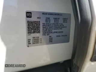 2023 GMC Yukon Denali Ultimate with VIN 1GKS2EKL0PR132029, listed as a Copart auction lot 77234034 with 58,071 mi miles and Salvage Title. Bid and sale history available at carsss.com. Image 15.