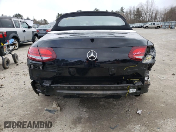 2020 Mercedes-Benz C 300 with VIN W1KWK8DB7LF998007, listed as a Copart auction lot 47938565 with 41,375 mi miles and Salvage Title. Bid and sale history available at DreamBid. Image 6.