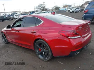 2019 Genesis G70 Advanced with VIN KMTG34LE7KU017931, listed as a IAAI auction lot 41863853 with 34,214 mi miles and . Bid and sale history available at DreamBid. Image 3.