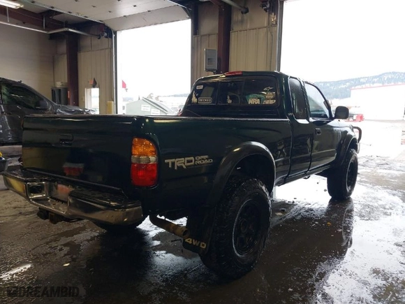 2003 Toyota Tacoma with VIN 5TEWN72N53Z188628, listed as a IAAI auction lot 41599117 with 162,133 mi miles. Bid and sale history available at carsss.com. Image 4.