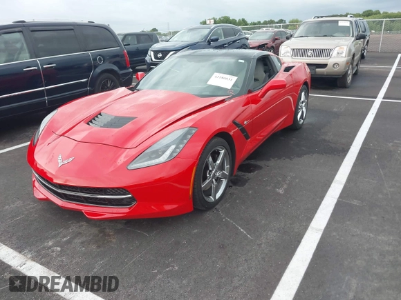 2015 Chevrolet Corvette 3LT z VIN 1G1YF2D77F5110035, wystawiony jako IAAI lot #42180031 z przebiegiem 95 684 mil mil oraz . Historia ofert i sprzedaży dostępna na DreamBid. Obrazek 2.