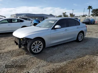 2017 BMW 3 Series 320i with VIN WBA8E1G50HNU14368, listed as a Copart auction lot 48378995 with 105,295 mi miles and Salvage Title. Bid and sale history available at carsss.com. Image 1.