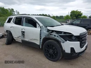 2023 GMC Acadia SLT with VIN 1GKKNUL43PZ102273, listed as a IAAI auction lot 42470568 with 24,161 mi miles and . Bid and sale history available at DreamBid. Image 1.