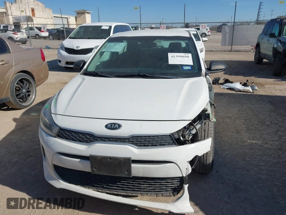2018 Kia Rio LX with VIN 3KPA25AB8JE087859, listed as a IAAI auction lot 41399650 with 57,770 mi miles and . Bid and sale history available at DreamBid. Image 13.