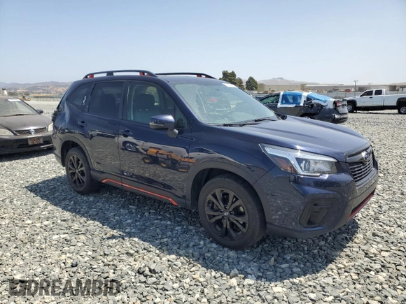2020 Subaru Forester Special Sports with VIN JF2SKALCXLH419897, listed as a Copart auction lot 60259145 with 82,039 mi miles and Salvage title. Bid and sale history available at DreamBid. Image 4.