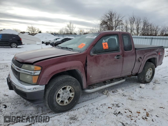 2007 Chevrolet Colorado LT w/1LT with VIN 1GCDT19E278175648, listed as a Copart auction lot 83956684 with 219,745 mi miles and Salvage Title. Bid and sale history available at carsss.com. Image 1.
