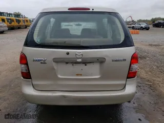 2000 Mazda MPV DX with VIN JM3LW28G5Y0142081, listed as a Copart auction lot 72956824 with 96,461 mi miles and Salvage Title. Bid and sale history available at carsss.com. Image 6.