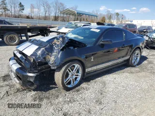2010 Ford Mustang GT500 with VIN 1ZVBP8JS0A5109000, listed as a Copart auction lot 46878285 with 41,520 mi miles and Salvage title. Bid and sale history available at DreamBid. Image 1.