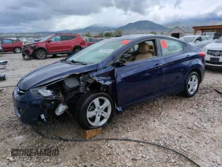 2013 Hyundai Elantra GLS z VIN 5NPDH4AE4DH410756, wystawiony jako Copart lot #56538055 z przebiegiem Nie podano mil oraz Szkoda całkowita • Salvage title. Historia ofert i sprzedaży dostępna na DreamBid. Obrazek 1.