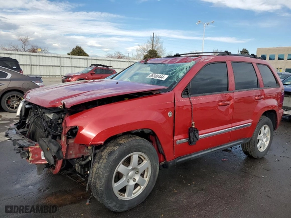 2010 Jeep Grand Cherokee Laredo with VIN 1J4RR4GT0AC123716, listed as a Copart auction lot 86388444 with 189,490 mi miles and Salvage Title. Bid and sale history available at carsss.com. Image 1.