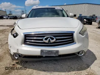 2014 Infiniti QX70 z VIN JN8CS1MU7EM450565, wystawiony jako Copart lot #55931325 z przebiegiem 159 813 mil mil oraz Szkody całkowita. Historia ofert i sprzedaży dostępna na DreamBid. Obrazek 5.