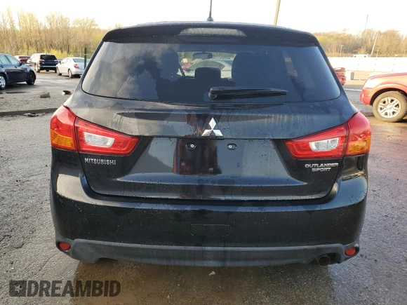 2016 Mitsubishi Outlander Sport 2.0 ES with VIN JA4AP3AU5GZ033045, listed as a Copart auction lot 52184735 with 44,615 mi miles and Salvage Title. Bid and sale history available at carsss.com. Image 6.