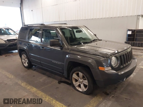 2017 Jeep Patriot High Altitude with VIN 1C4NJPFA1HD136671, listed as a IAAI auction lot 40892616 with 64,852 mi miles and . Bid and sale history available at carsss.com. Image 1.