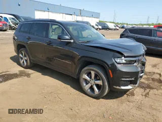 2022 Jeep Grand Cherokee Limited with VIN 1C4RJKBG3N8511561, listed as a Copart auction lot 56709095 with 61,470 mi miles and Clean title. Bid and sale history available at DreamBid. Image 4.