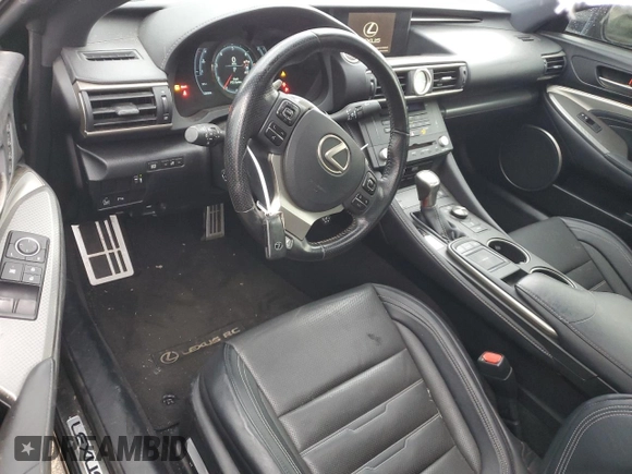 2017 Lexus RC 350 z VIN JTHHE5BC8H5015755, wystawiony jako Copart lot #50662525 z przebiegiem 71 172 mil mil oraz Szkoda całkowita • Salvage title. Historia ofert i sprzedaży dostępna na DreamBid. Obrazek 8.