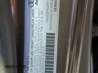 2012 Audi A7 Premium Plus с VIN WAUSGAFC3CN002390, выставлен на аукционе Copart как лот 43954075 с пробегом 151 553 миль миль и Списание • Salvage title. История ставок и продаж доступна на DreamBid. Изображение 14.
