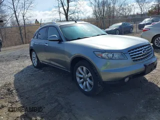 2004 Infiniti FX with VIN JNRBS08W94X404200, listed as a IAAI auction lot 41780095 with 148,802 mi miles. Bid and sale history available at carsss.com. Image 1.