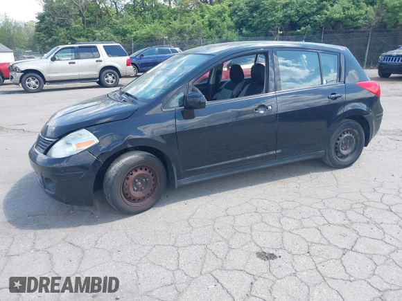 2009 Nissan Versa 1.8 S with VIN 3N1BC13EX9L383932, listed as a IAAI auction lot 42160535 with 192,779 mi miles. Bid and sale history available at carsss.com. Image 2.