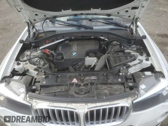 2016 BMW X3 xDrive28i with VIN 5UXWX9C59G0D64964, listed as a Copart auction lot 56364455 with 135,037 mi miles and Clean Title. Bid and sale history available at DreamBid. Image 12.