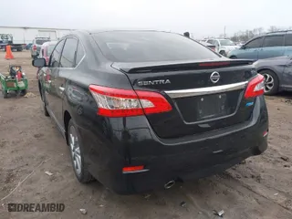 2014 Nissan Sentra SV with VIN 3N1AB7AP8EY241761, listed as a IAAI auction lot 41891384 with 115,464 mi miles. Bid and sale history available at carsss.com. Image 3.