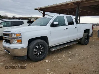 2014 Chevrolet Silverado 1500 Work Truck with VIN 1GCVKPEC1EZ282020, listed as a Copart auction lot 43467675 with 153,807 mi miles and Salvage Title. Bid and sale history available at DreamBid. Image 1.