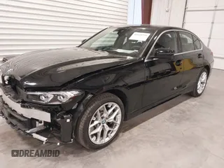 2025 BMW 3 Series 330i xDrive with VIN 3MW89CW03S8F07417, listed as a IAAI auction lot 41645759 with 1,345 mi miles. Bid and sale history available at carsss.com. Image 19.