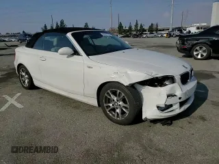 2008 BMW 1 Series 128i with VIN WBAUN13518VH79634, listed as a Copart auction lot 43091755 with 100,180 mi miles and Salvage Title. Bid and sale history available at DreamBid. Image 10.