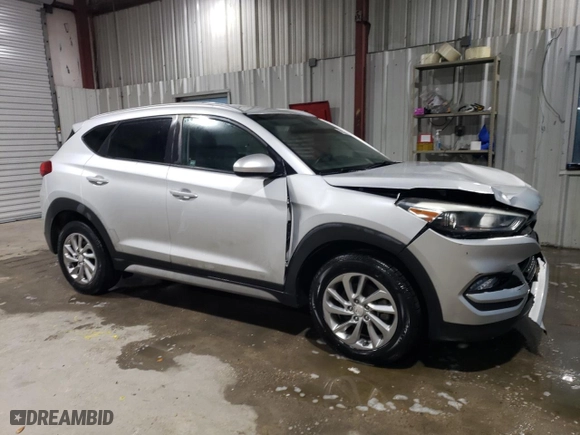 2018 Hyundai Tucson SEL with VIN KM8J3CA48JU639943, listed as a Copart auction lot 51127155 with 81,653 mi miles and Salvage Title. Bid and sale history available at carsss.com. Image 4.