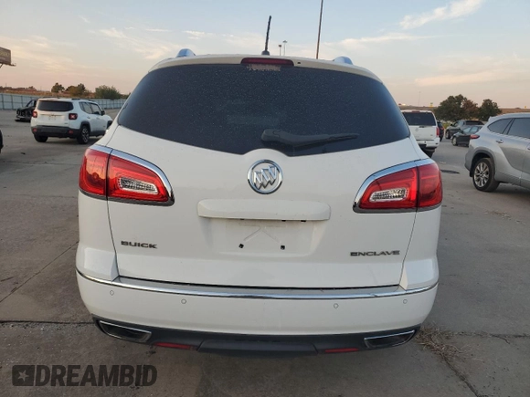 2014 Buick Enclave Convenience with VIN 5GAKRAKD8EJ354808, listed as a Copart auction lot 76409654 with 195,972 mi miles and Salvage Title. Bid and sale history available at carsss.com. Image 6.