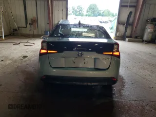 2021 Toyota Prius LE with VIN JTDL9MFU4M3029624, listed as a Copart auction lot 63574795 with 36,209 mi miles and Non repairable. Bid and sale history available at DreamBid. Image 6.