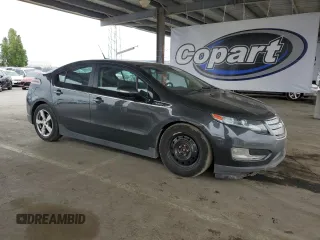 2014 Chevrolet Volt with VIN 1G1RH6E41EU153932, listed as a Copart auction lot 54265615 with 174,023 mi miles and Salvage Title. Bid and sale history available at DreamBid. Image 4.