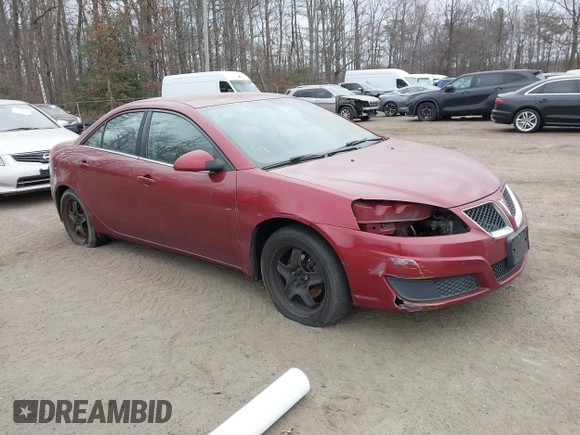 2010 Pontiac G6 w/1SC with VIN 1G2ZA5E07A4148946, listed as a IAAI auction lot 41714647 with 1 mi miles. Bid and sale history available at carsss.com. Image 1.