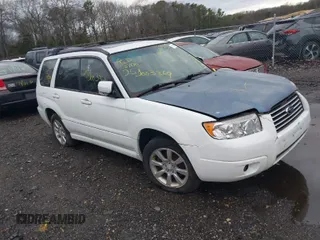2006 Subaru Forester 2.5 X w/Premium Pkg with VIN JF1SG65656H752443, listed as a IAAI auction lot 41928021 with 999,999 mi miles. Bid and sale history available at carsss.com. Image 1.