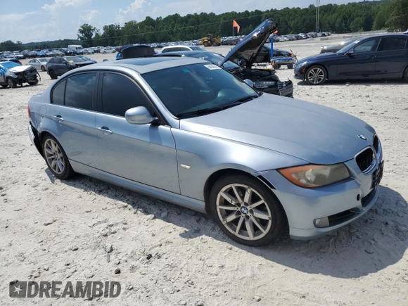 2011 BMW 3 Series 328i with VIN WBAPH7G51BNN07946, listed as a Copart auction lot 64558545 with Not provided miles and Salvage title. Bid and sale history available at DreamBid. Image 4.