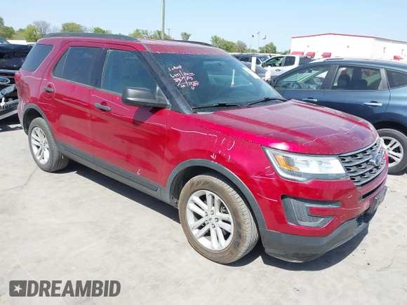 2017 Ford Explorer with VIN 1FM5K8B85HGB77093, listed as a IAAI auction lot 41845688 with 124,275 mi miles and . Bid and sale history available at DreamBid. Image 1.