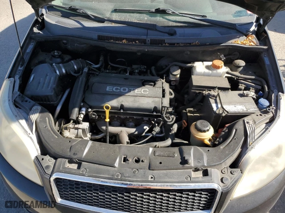 2009 Chevrolet Aveo LT w/2LT with VIN KL1TG66E29B347370, listed as a Copart auction lot 72695624 with 129,479 mi miles and Salvage Title. Bid and sale history available at carsss.com. Image 11.