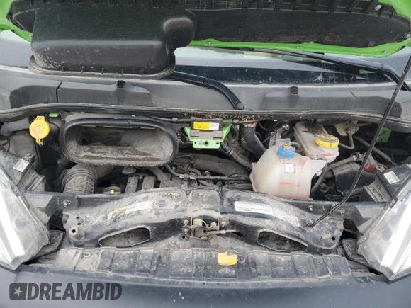 2023 Ram ProMaster Cargo with VIN 3C6MRVJG4PE507234, listed as a Copart auction lot 44520365 with Not Provided miles and Salvage Title. Bid and sale history available at DreamBid. Image 12.