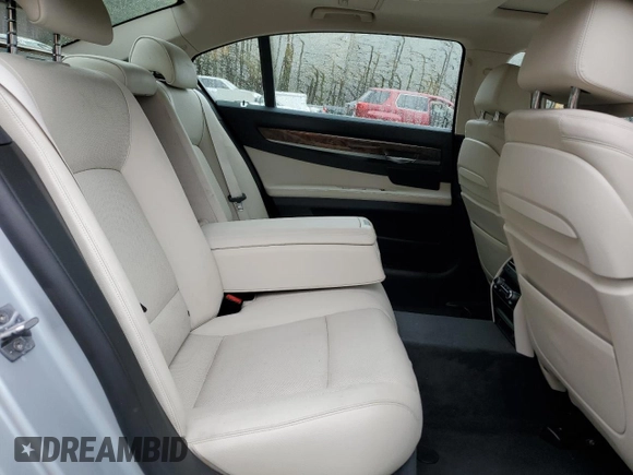 2015 BMW 7 Series 740Li with VIN WBAYE4C55FD947438, listed as a Copart auction lot 78046534 with Not Provided miles and Salvage Title. Bid and sale history available at DreamBid. Image 10.