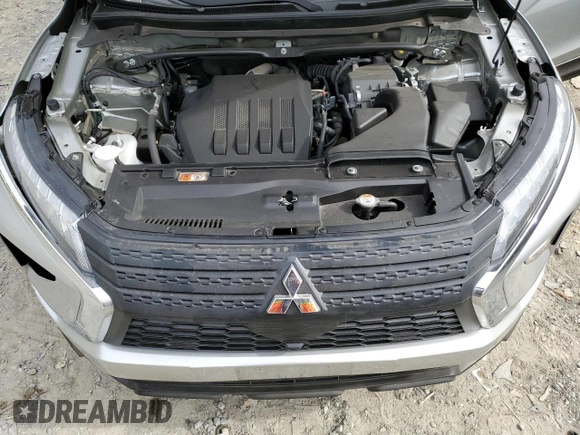 2023 Mitsubishi Eclipse Cross ES z VIN JA4ATUAA1PZ052103, wystawiony jako Copart lot #74354114 z przebiegiem 56 601 mil mil oraz Szkoda całkowita • Salvage title. Historia ofert i sprzedaży dostępna na DreamBid. Obrazek 12.