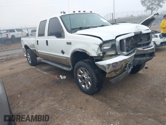 2000 Ford Super Duty F-250 XL with VIN 1FTNW21F7YEE45983, listed as a IAAI auction lot 41501845 with 329,488 mi miles. Bid and sale history available at carsss.com. Image 1.